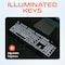 Delton KB20 Big Button Computer Keyboard with Auto Pair USB for Laptop/Computer/Mac/iOS/Android DBKBG20 - alternate 5